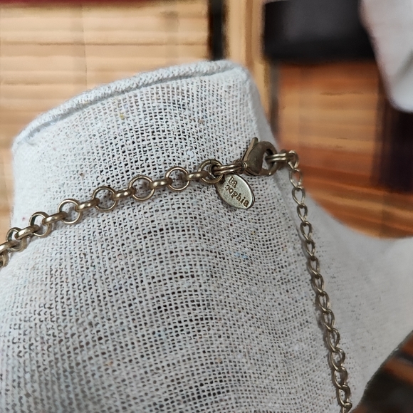 Lia Sophia Laguna Regatta Beaded Bauble Beaded Necklace Faux Jade Turquoise - Picture 4 of 11